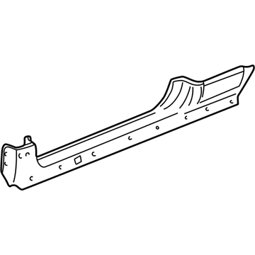 Honda 04631-S00-A00ZZ Panel, R. Side Sill