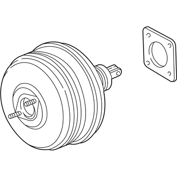 2001 Honda Odyssey Brake Booster - 46400-S0X-033