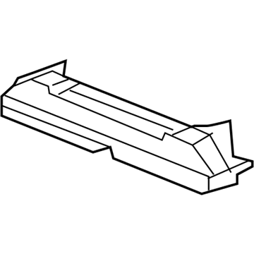 Honda 65700-SWA-A00ZZ Crossmember, Middle Floor