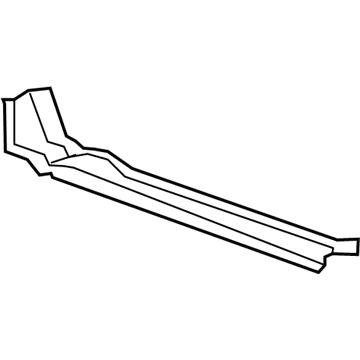 Honda 65741-SWA-A00ZZ Crossmember, RR. Floor (Upper)