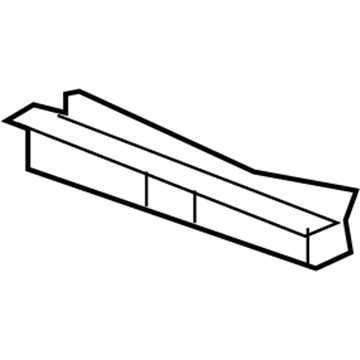 Honda 65750-SWA-A00ZZ Crossmember, RR. Floor