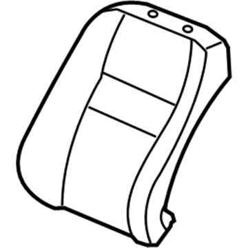 Honda 81527-SWA-A51 Pad, L. FR. Seat-Back