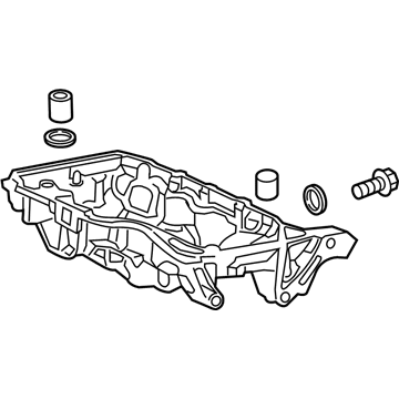 Honda 11200-5BA-A00 Pan Assembly, Oil