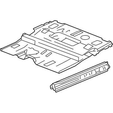 2007 Honda Element Floor Pan - 65100-SCV-A10ZZ