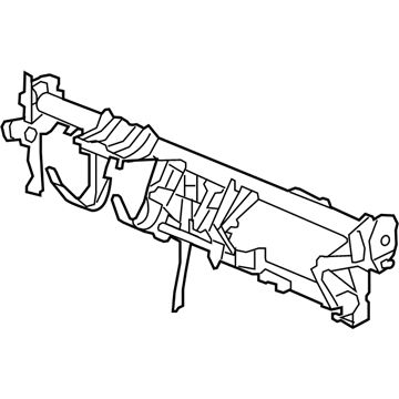 Honda 61310-SLN-A10ZZ Beam, Steering Hanger