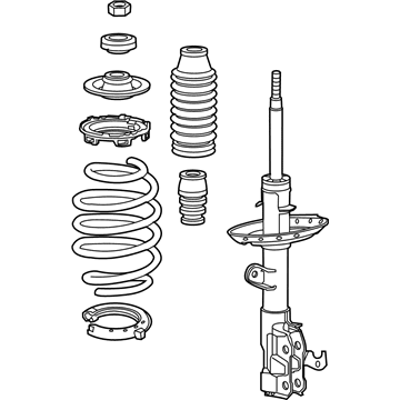 Honda Insight Shock Absorber - 51620-TM8-A21