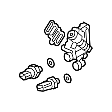 Honda 15810-5R0-003 Valve Assembly, Spool