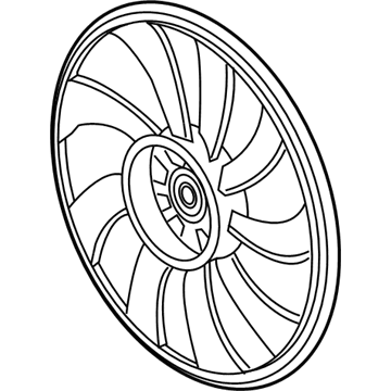 Honda 38611-RPY-G01 Fan, Cooling