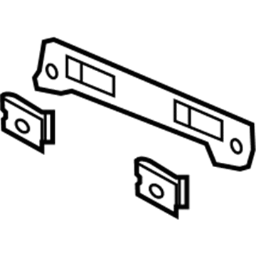 Honda 71545-SZT-A00 Stay, RR. License Plate