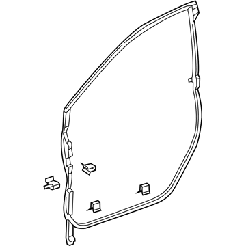 Honda Clarity Plug-In Hybrid Door Seal - 72350-TRT-A03