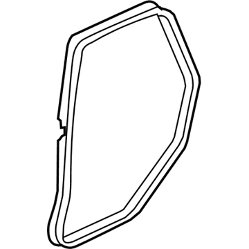 Honda 72815-SAA-013 Seal, R. RR. Door Opening