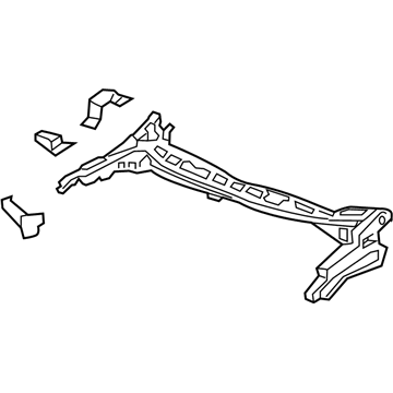 Honda 61140-T7W-A00ZZ Frame, FR. (Lower)