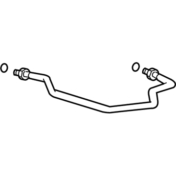 Honda 80344-S9V-A50 Pipe B, RR. Receiver