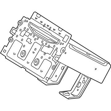 Honda 39171-TT1-A41 Audio Unit Assy., Base