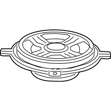 Honda 39140-TEA-A01 Speaker Assembly, Woofer (20Cm)