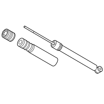 Honda 52611-T5R-A51 Damper Unit, Rear