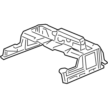 Honda 83201-SXS-A00 Bracket, Roof Lining