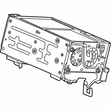 Honda 8A500-3A0-A41 AUDIO UNIT, DISPLAY