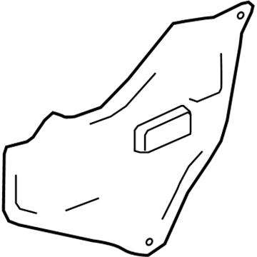 Honda 72361-TEA-T01 Seal, L. FR. Door Hole