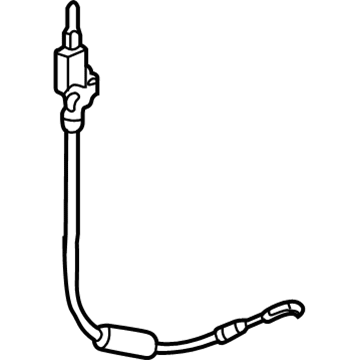 Honda 72133-SDA-A01 Cable Assembly, Right Front Door Lock