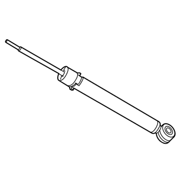 Honda 52621-TBF-A01 Shock Absorber Unit, Left Rear