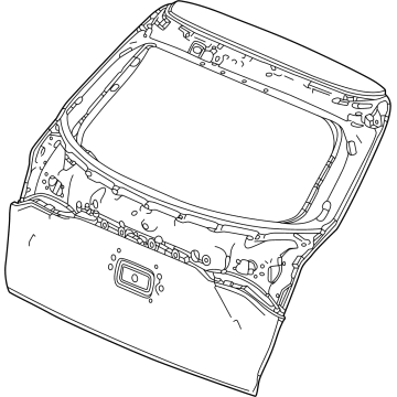 Honda 68100-3W0-A00ZZ TAILGATE