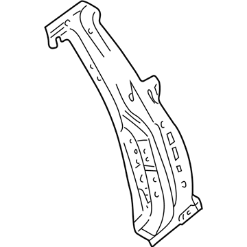 Honda 63210-S00-A12ZZ Stiffener, R. Center Pillar