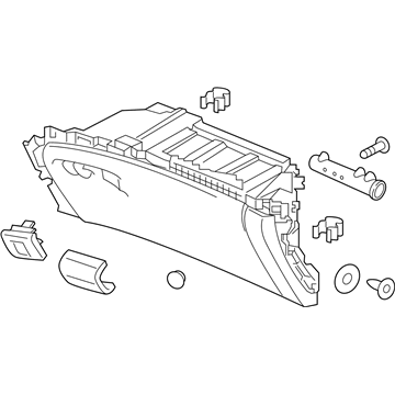 2022 Honda Pilot Glove Box - 77500-TG7-A14ZB