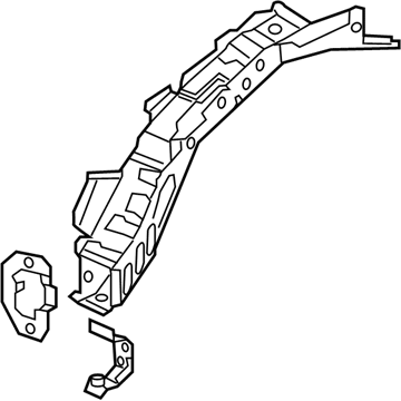 Honda 04684-TR3-A01ZZ Extension Set L,FR W/H