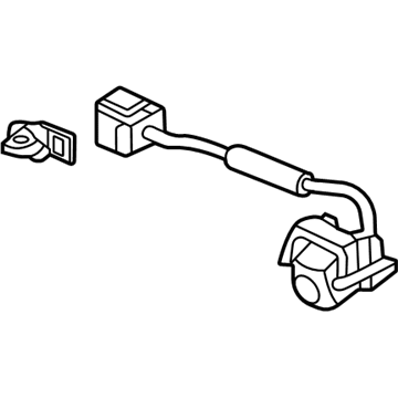 Honda 39530-TGG-A21 Camera Assy., Rearview (Wide)