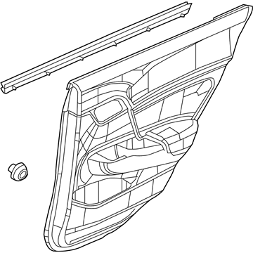 Honda 83750-TR3-A42ZA Lng, L. RR. (Typet)