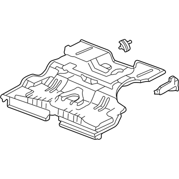 1999 Honda Civic Floor Pan - 04655-S02-A21ZZ