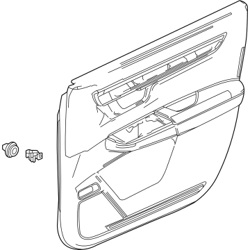 2023 Honda CR-V Door Trim Panel - 83550-3A0-A11ZD