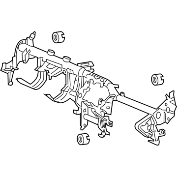 Honda 61310-SZT-A00ZZ Beam, Steering Hanger