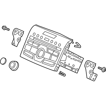 Honda 39100-T0A-A12 Tuner Assy., Auto Radio (40Wx4) (Panasonic)