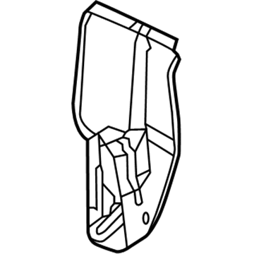 Honda 83333-T0A-A01 Duct B Assy,RR Ht