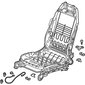 Honda 81526-TRV-A21 Frame L, FR. Seat