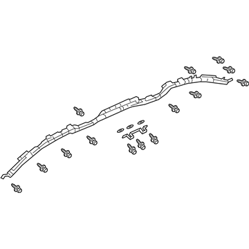 Honda 78870-THR-A81 Module Set, Passenger Side Curtain Airbag