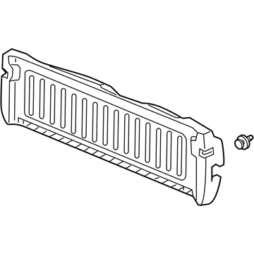 Honda 84431-SCV-A01ZB Lining Assy., Tailgate (Lower)*NH361L* (CF GRAY)