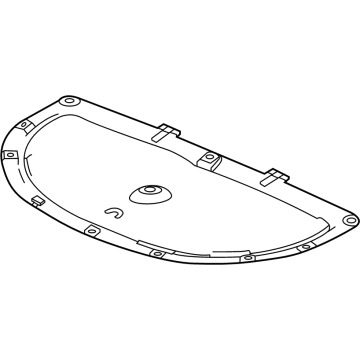 Honda 74141-3W0-A00 INSULATOR, HOOD