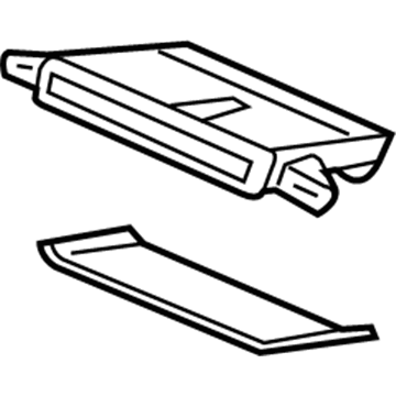 Honda 77410-S2A-013 Duct Assy., Center Air Conditioner