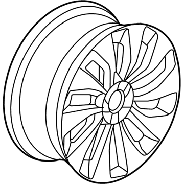 2014 Honda Accord Rims - 42800-T3V-A90