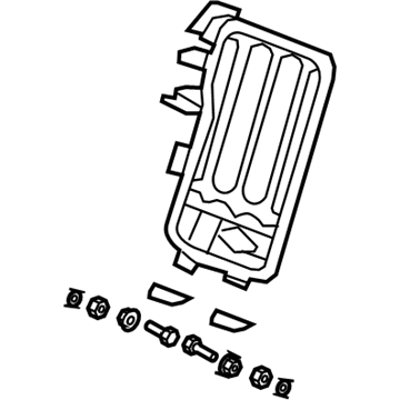 Honda 82126-TK6-A02 Frame, RR. Seat-Back