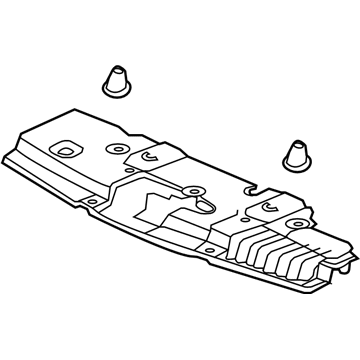 Honda 71106-T2F-A50 Duct, FR. Bumper Air (Upper)