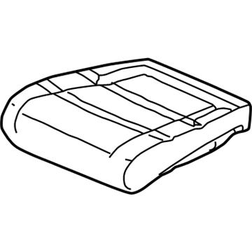 Honda Odyssey Seat Cushion - 81532-S0X-A21