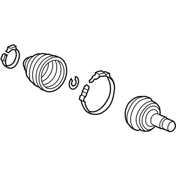 2022 Honda Pilot CV Joint - 44014-TZ5-305