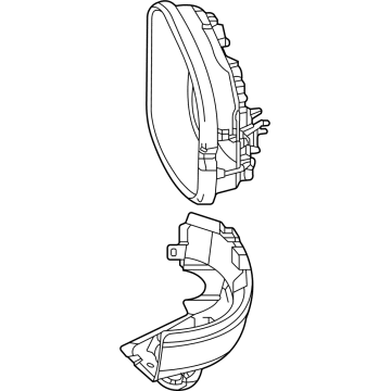 2023 Honda CR-V Mirror Cover - 76255-3A0-A01