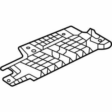 Honda 74630-3W0-A00 PLATE, FR- (UPPER)