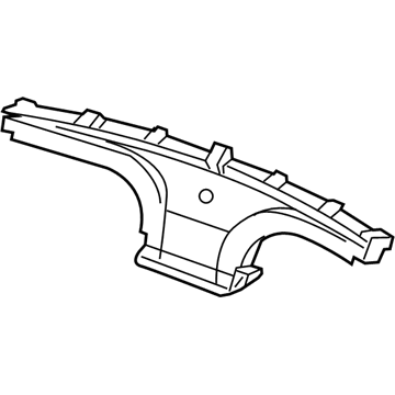 Honda 77460-SJC-A01 Duct Assy., FR. Defroster