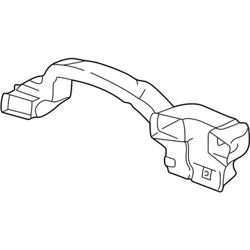 Honda 77410-S10-A00 Duct Assy., Air Conditioner Center